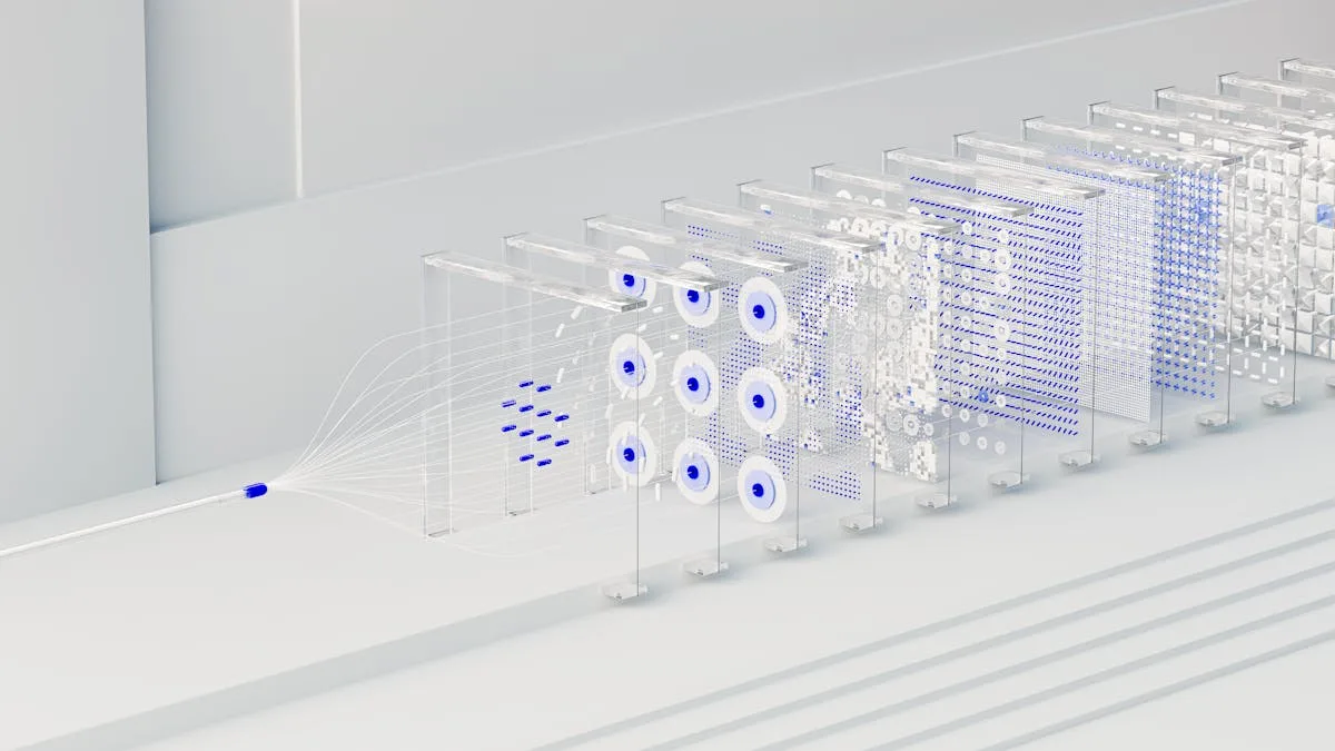Neural network illustration representing multiple AI agent technologies connected across runtimes